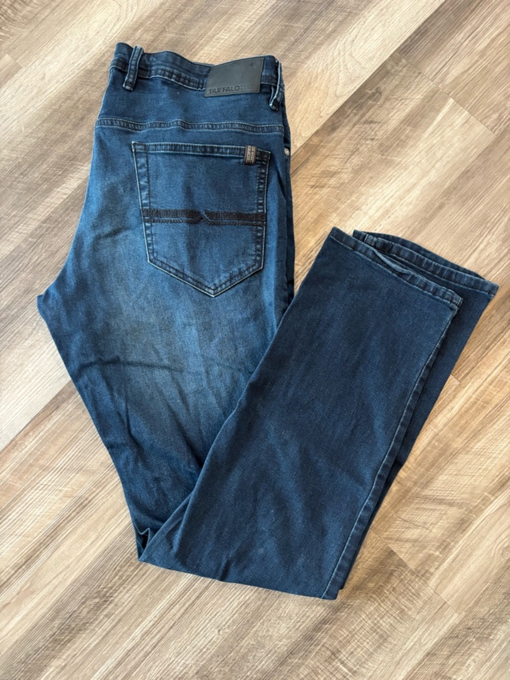 Buffalo David Bitton Dark Blue Men's Axel Jeans - Slim Stretch